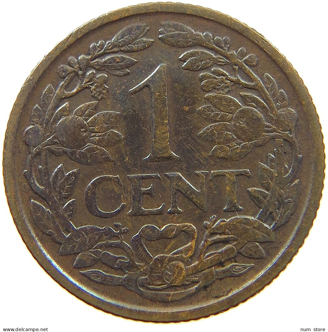 NETHERLANDS 1 CENT 1928 #a013 0407 - 1 Cent