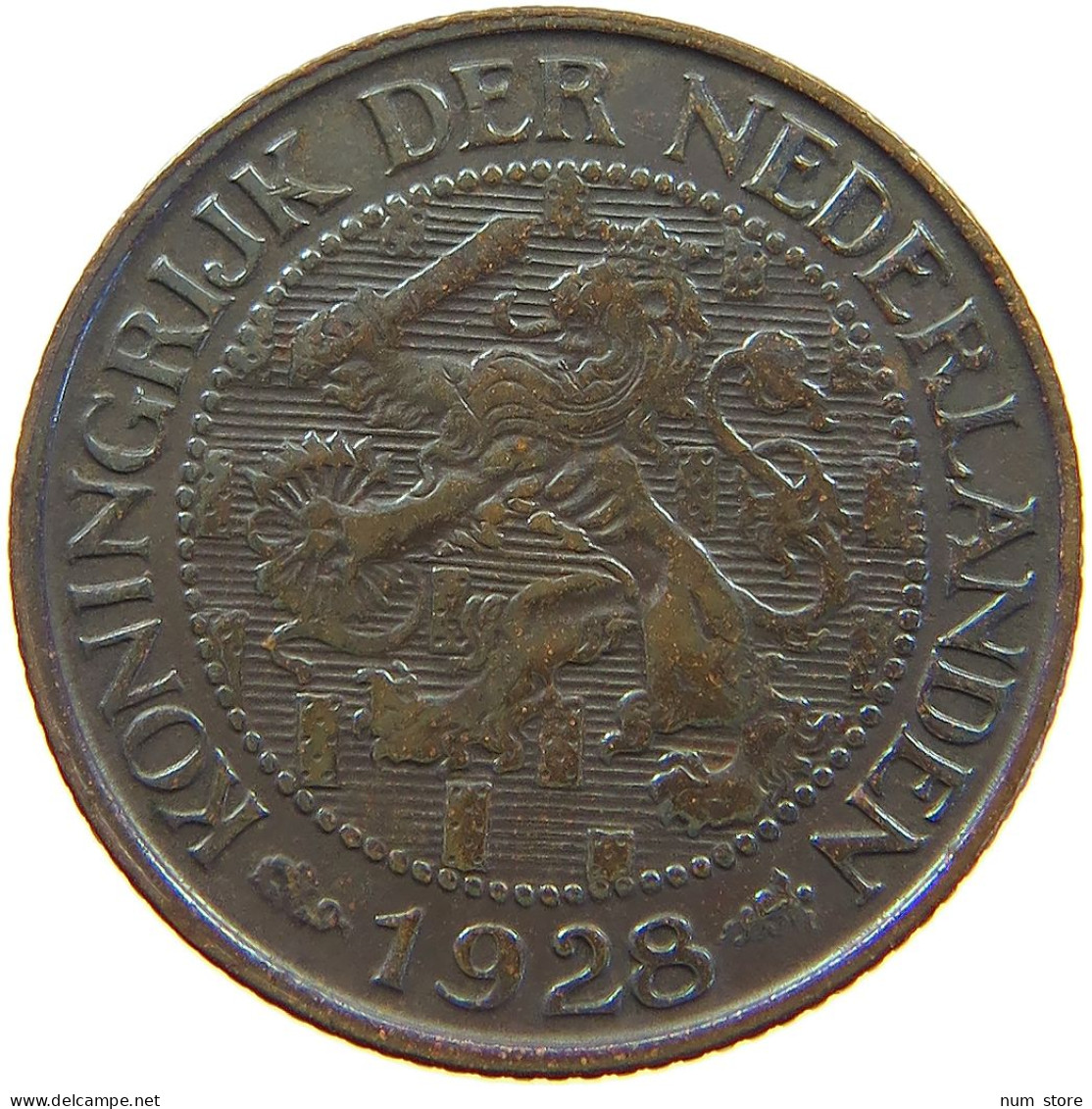 NETHERLANDS 1 CENT 1928 TOP #a063 0355 - 1 Cent