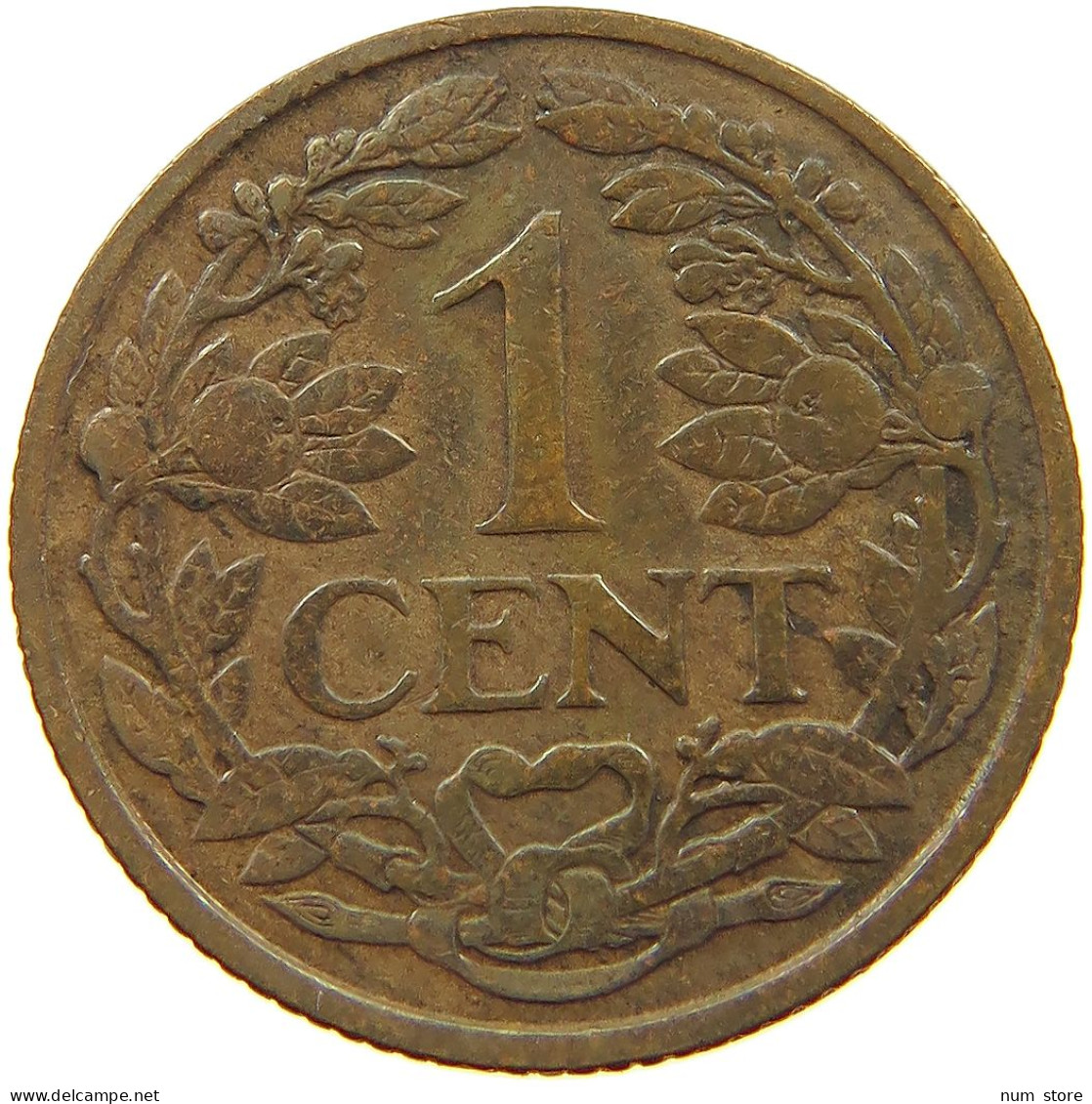 NETHERLANDS 1 CENT 1928 #a013 0457 - 1 Cent