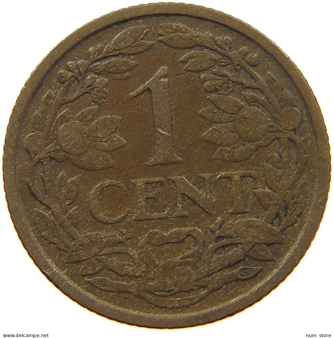 NETHERLANDS 1 CENT 1925 #a013 0293 - 1 Cent