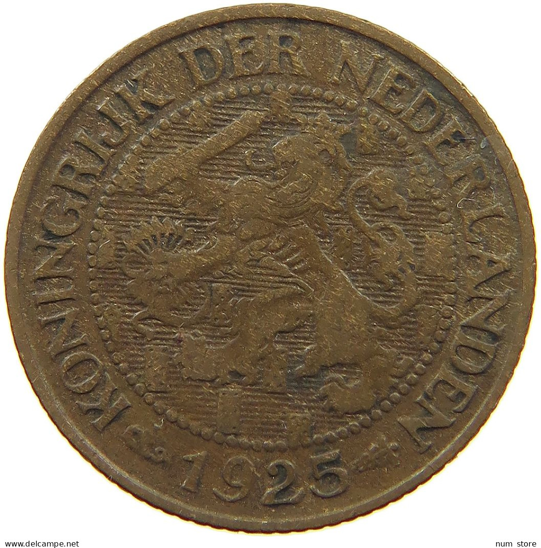 NETHERLANDS 1 CENT 1925 #a013 0293 - 1 Cent