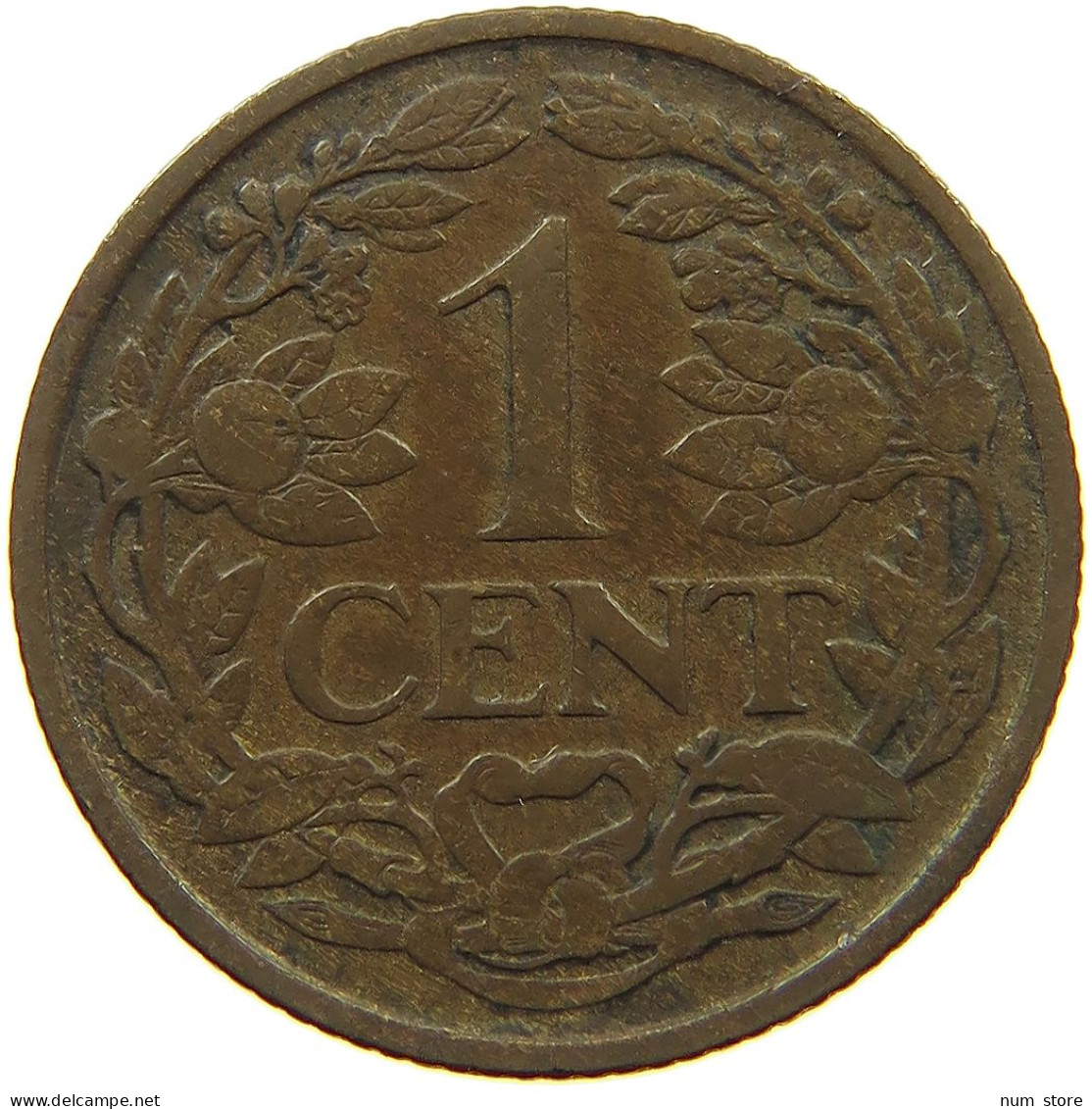 NETHERLANDS 1 CENT 1925 #a085 0841 - 1 Cent