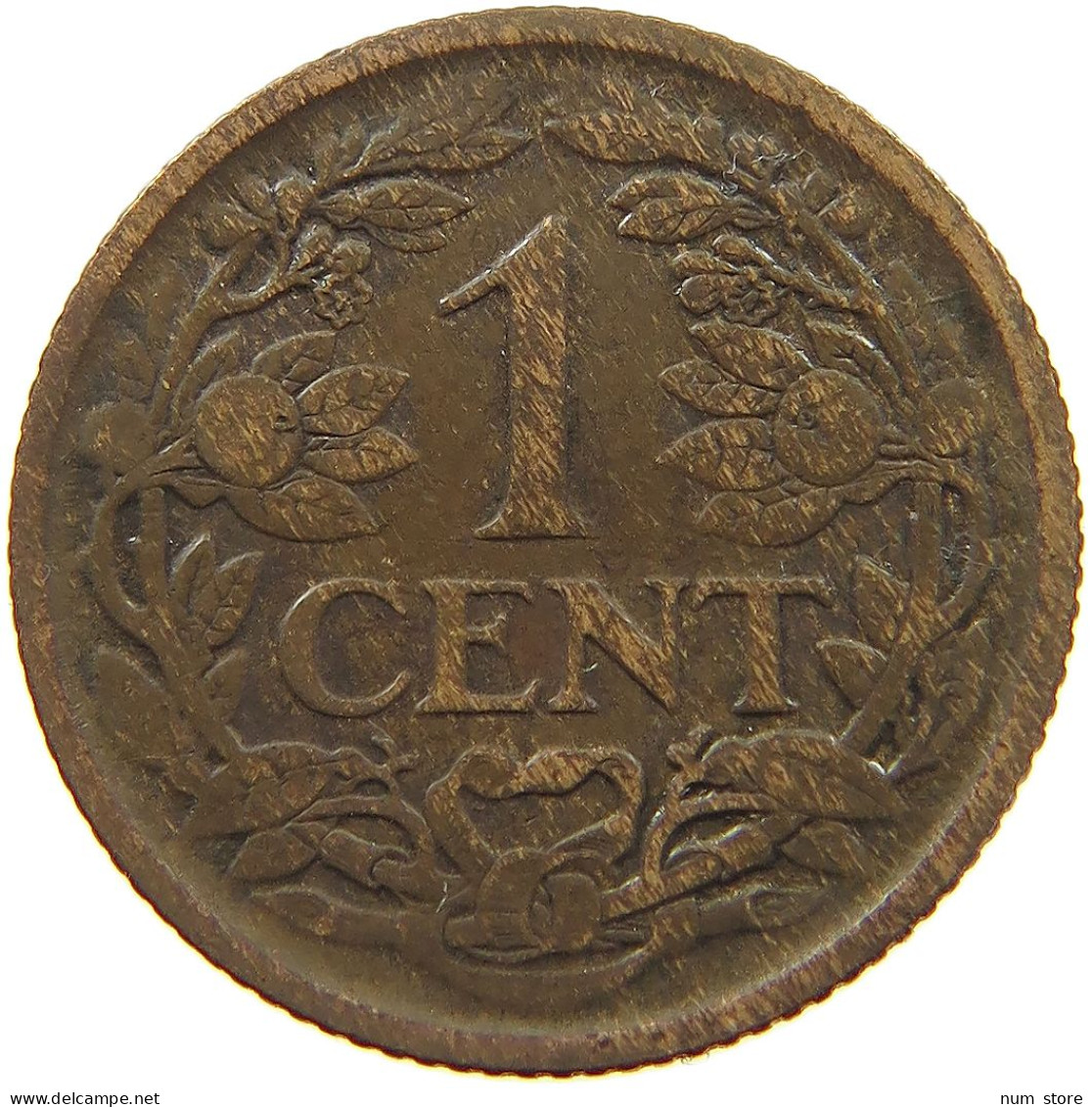 NETHERLANDS 1 CENT 1925 #a013 0419 - 1 Cent