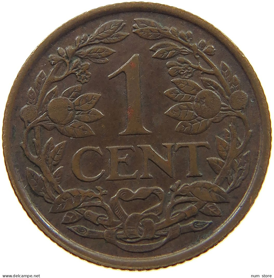 NETHERLANDS 1 CENT 1922 #a013 0275 - 1 Cent