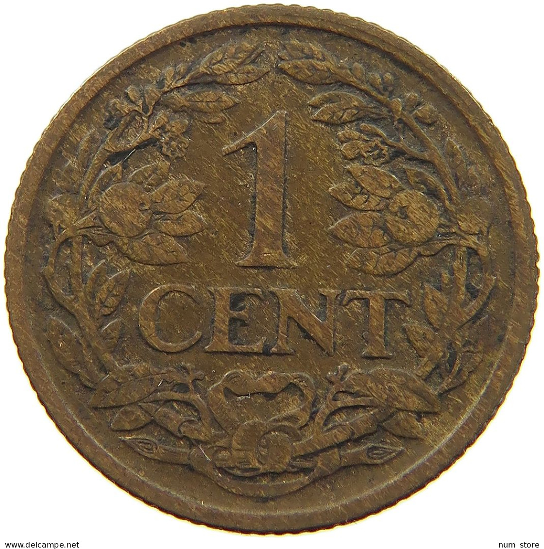 NETHERLANDS 1 CENT 1916 #a013 0299 - 1 Cent