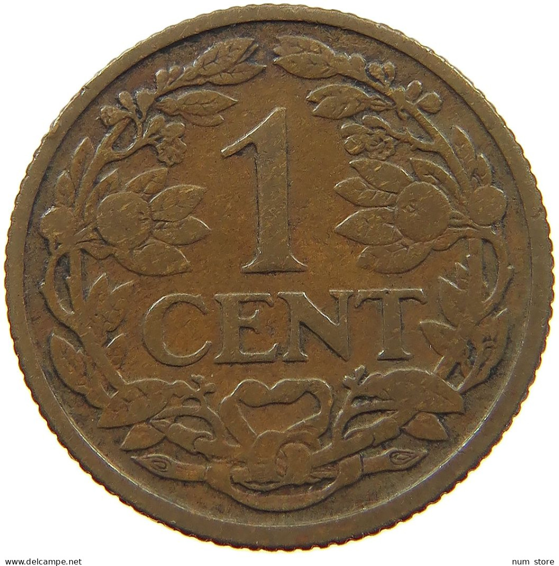 NETHERLANDS 1 CENT 1916 #a013 0405 - 1 Centavos