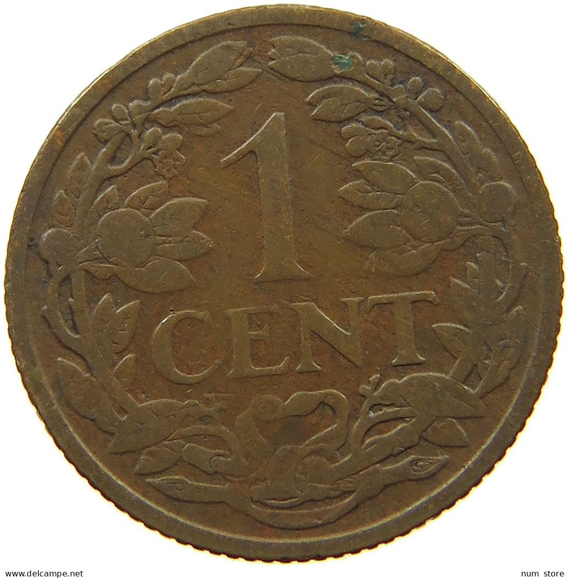 NETHERLANDS 1 CENT 1913 #a085 0825 - 1 Cent