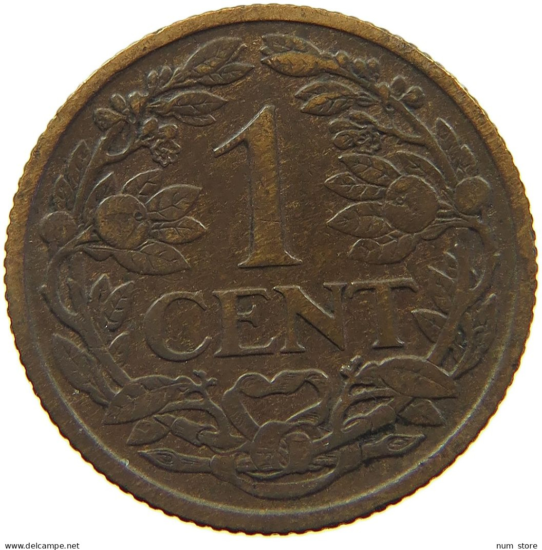 NETHERLANDS 1 CENT 1915 #s012 0205 - 1 Cent