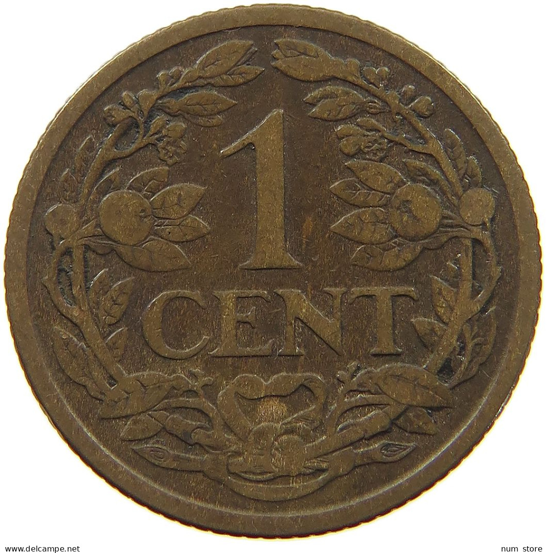 NETHERLANDS 1 CENT 1914 #a013 0429 - 1 Cent