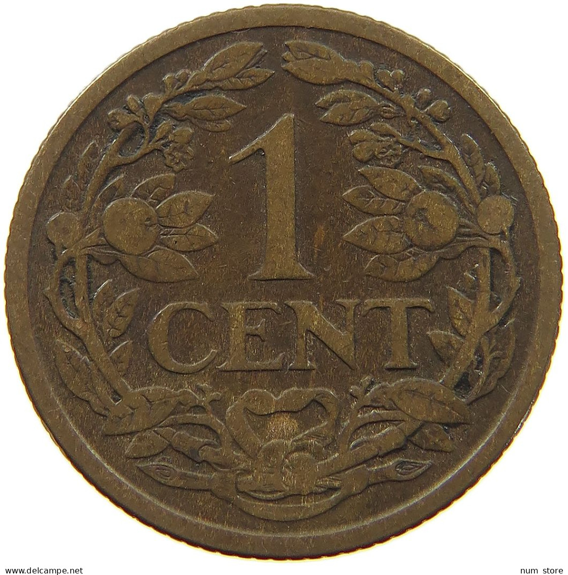 NETHERLANDS 1 CENT 1914 #a013 0429 - 1 Centavos