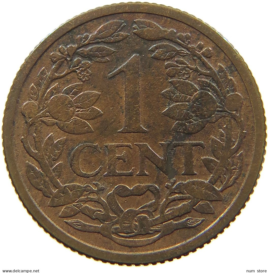 NETHERLANDS 1 CENT 1914 #a085 0817 - 1 Cent