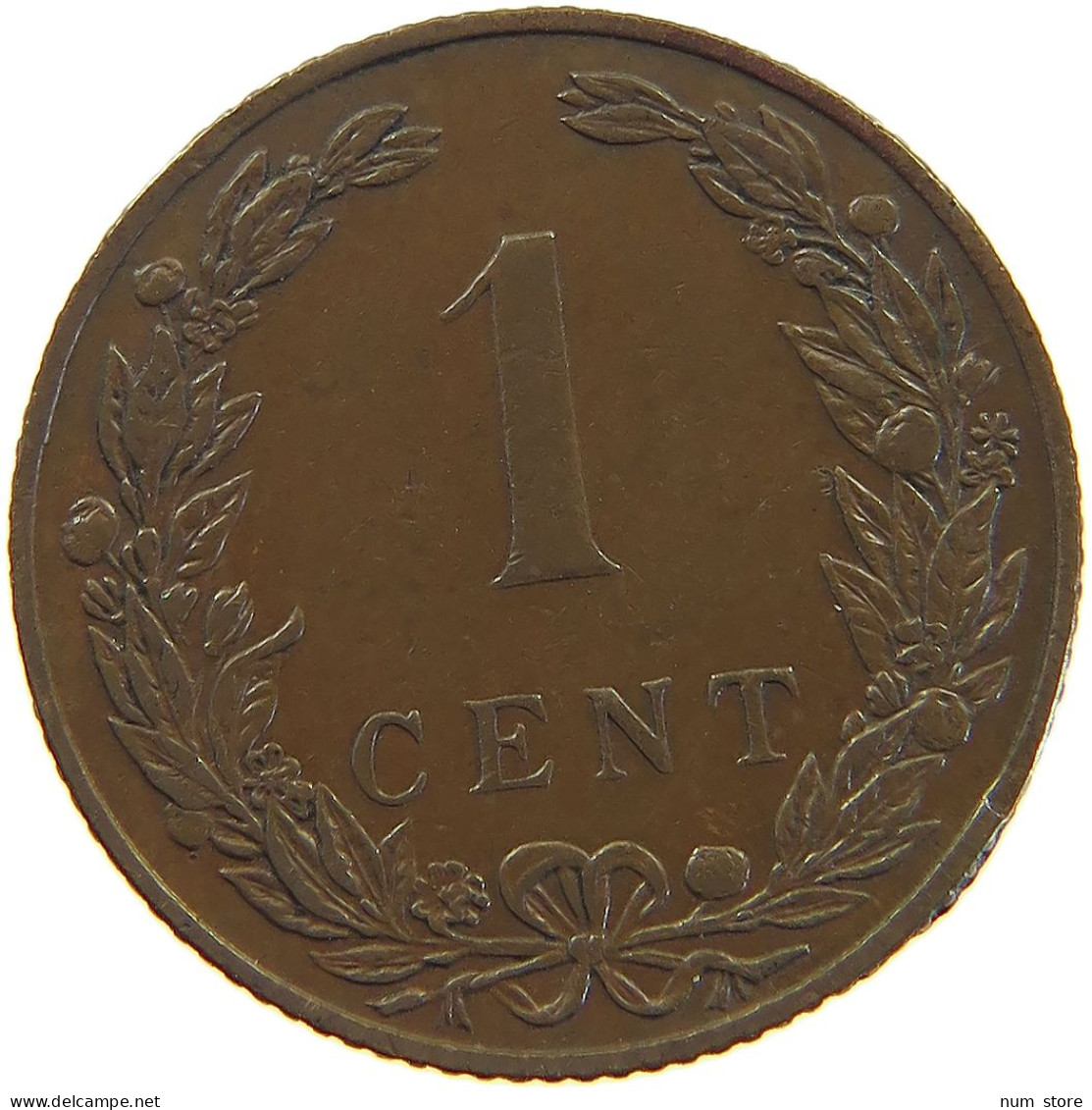 NETHERLANDS 1 CENT 1905 #c041 0569 - 1 Cent