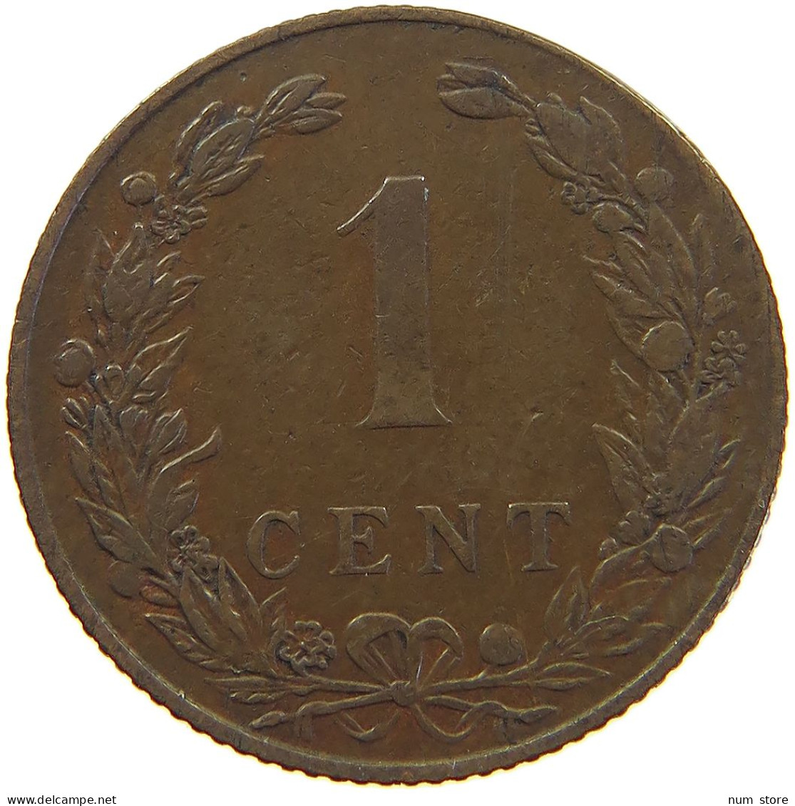 NETHERLANDS 1 CENT 1902 #c063 0249 - 1 Centavos