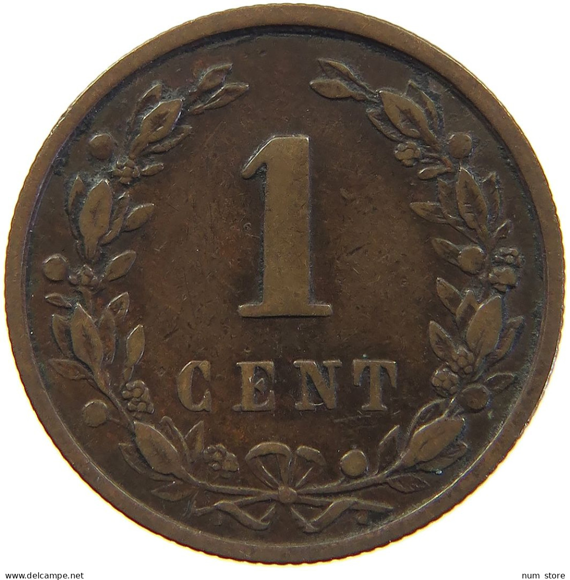 NETHERLANDS 1 CENT 1899 #c063 0245 - 1 Cent