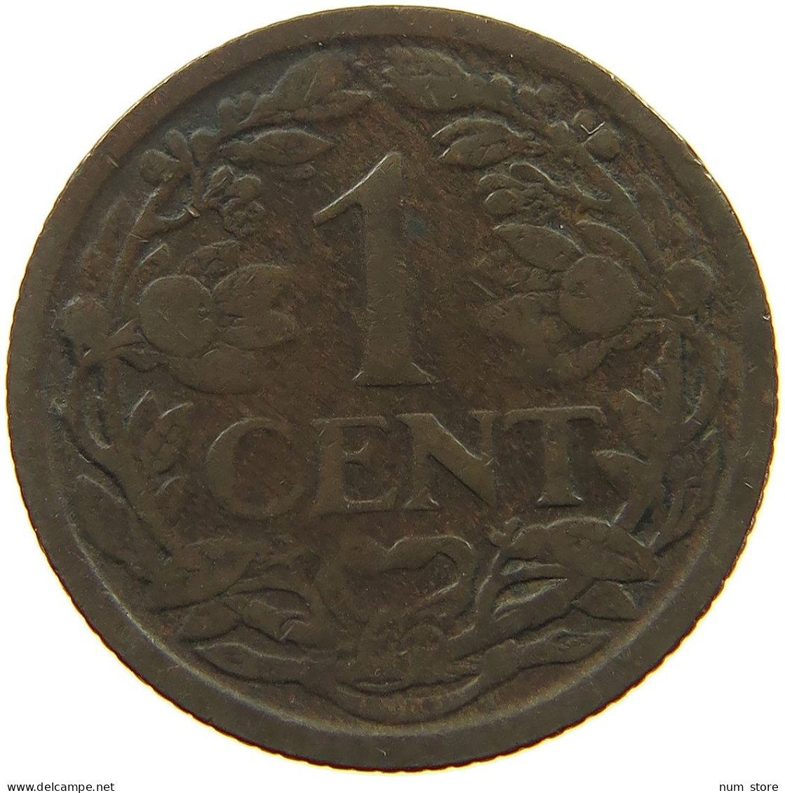 NETHERLANDS 1 CENT 1915 #a085 0801 - 1 Cent