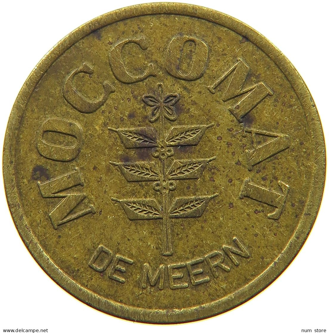 NETHERLANDS TOKEN MOCCOMAT DE MEERN #a053 0403 - Ohne Zuordnung