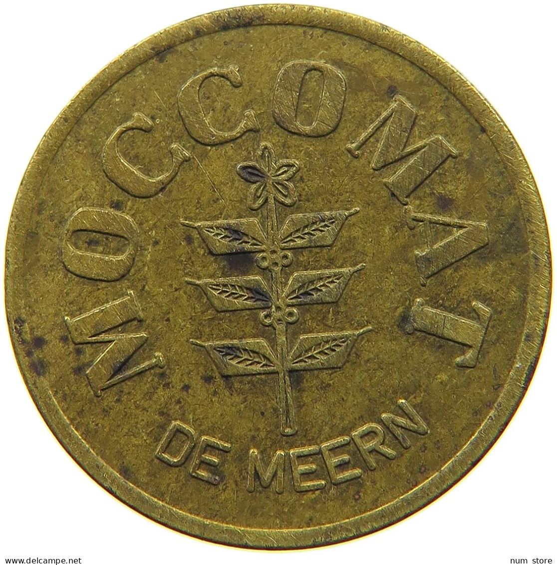 NETHERLANDS TOKEN MOCCOMAT DE MEERN #a053 0403 - Ohne Zuordnung