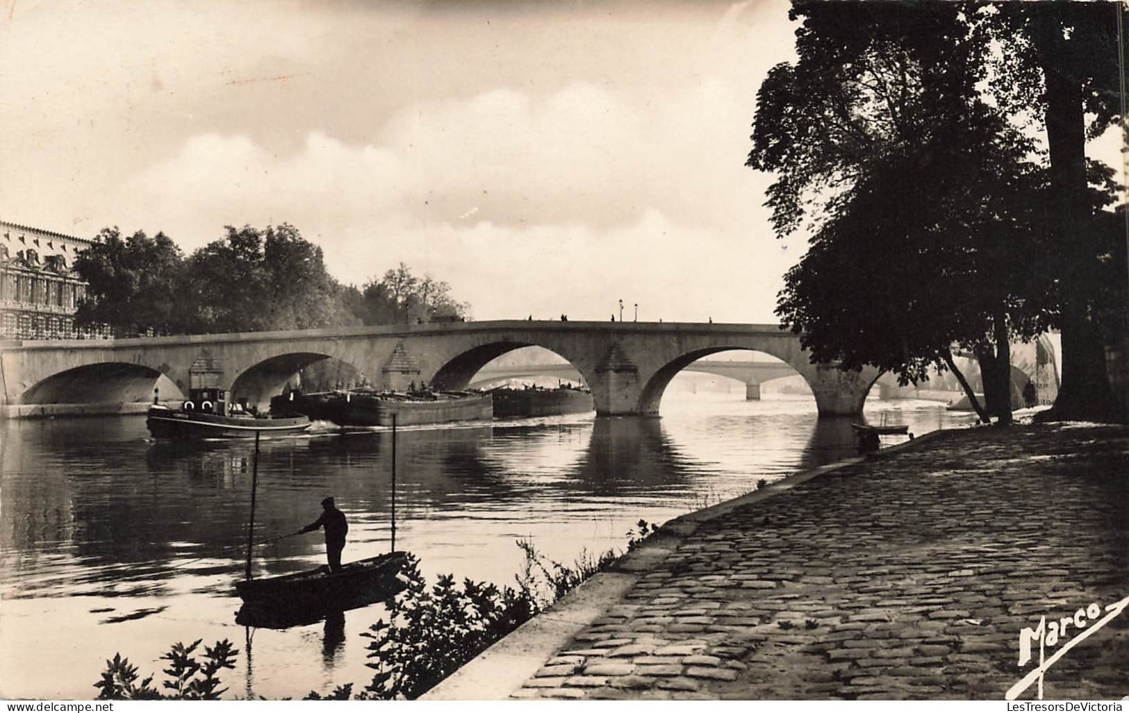 FRANCE - Paris - Pont Royal Un Matin D'automne - Carte Postale Ancienne - Bridges