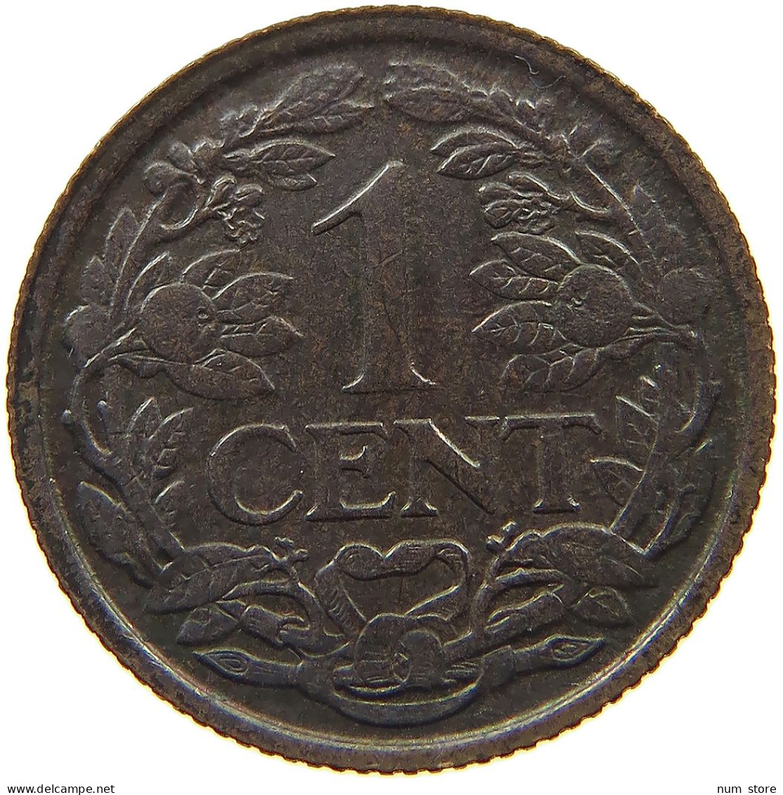 NETHERLANDS CENT 1930 TOP #s078 0945 - 1 Cent