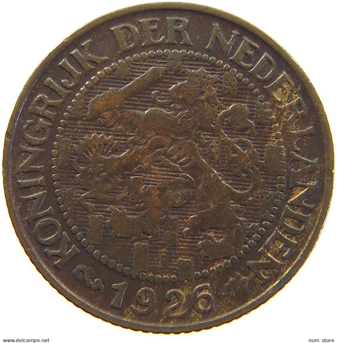 NETHERLANDS CENT 1928 #c063 0267 - 1 Cent