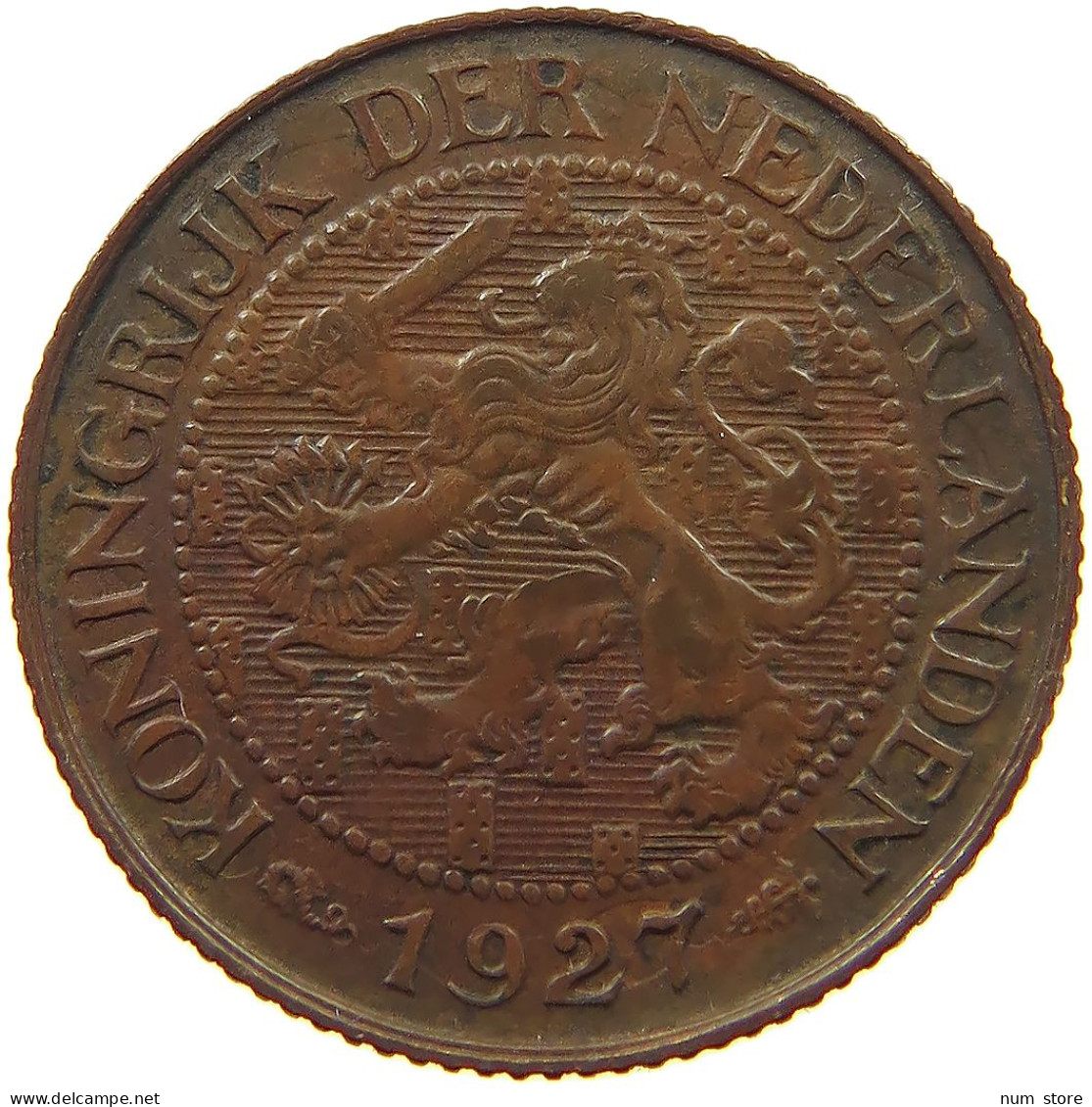 NETHERLANDS CENT 1927 TOP #s078 0943 - 1 Centavos