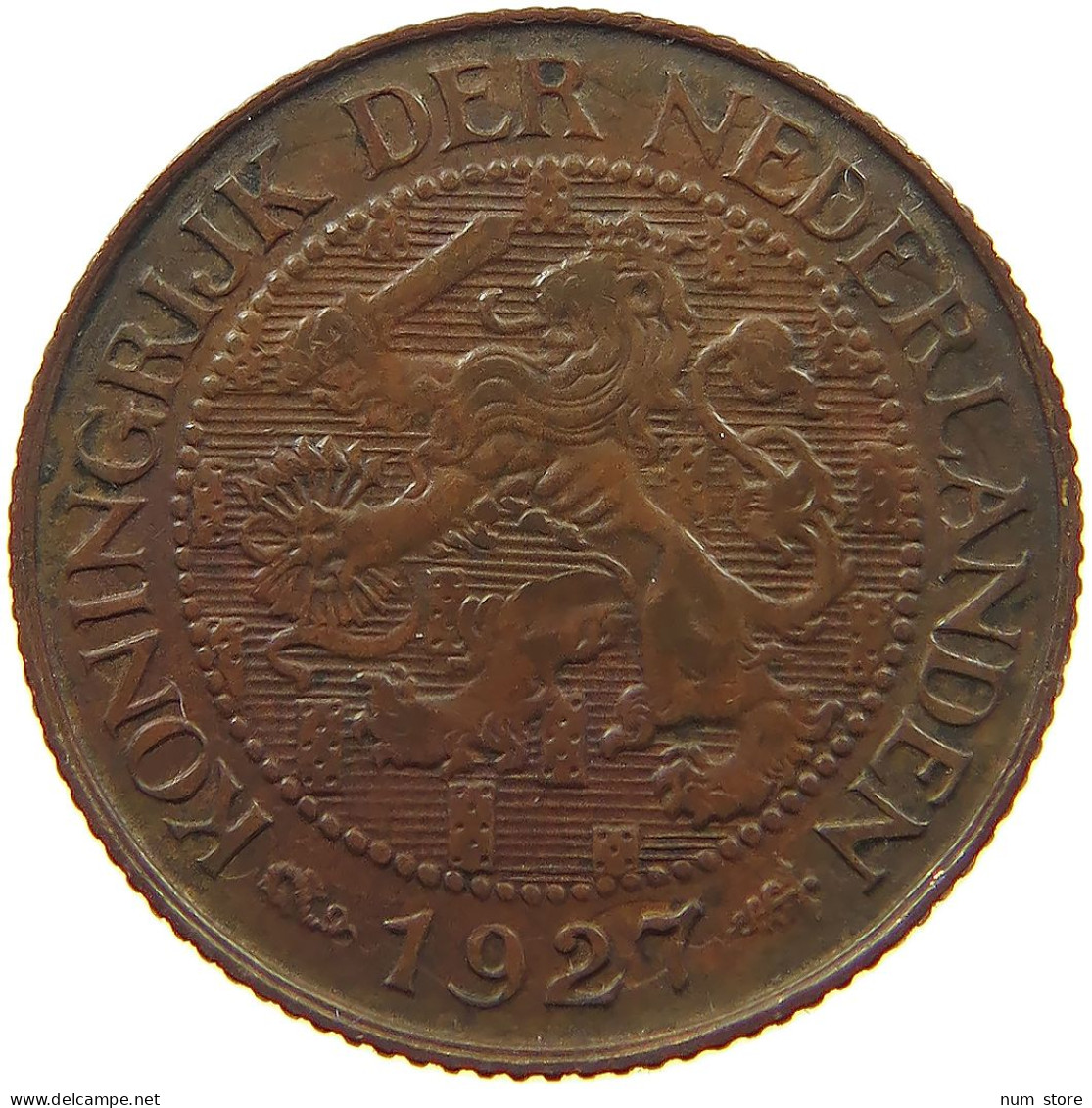 NETHERLANDS CENT 1927 TOP #s078 0943 - 1 Cent