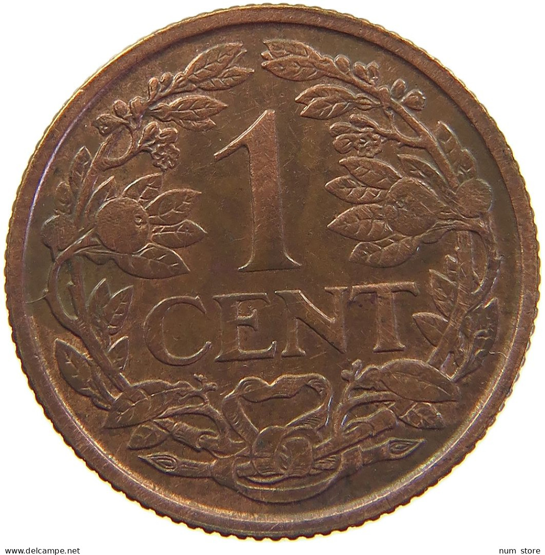 NETHERLANDS CENT 1940 #c063 0263 - 1 Cent