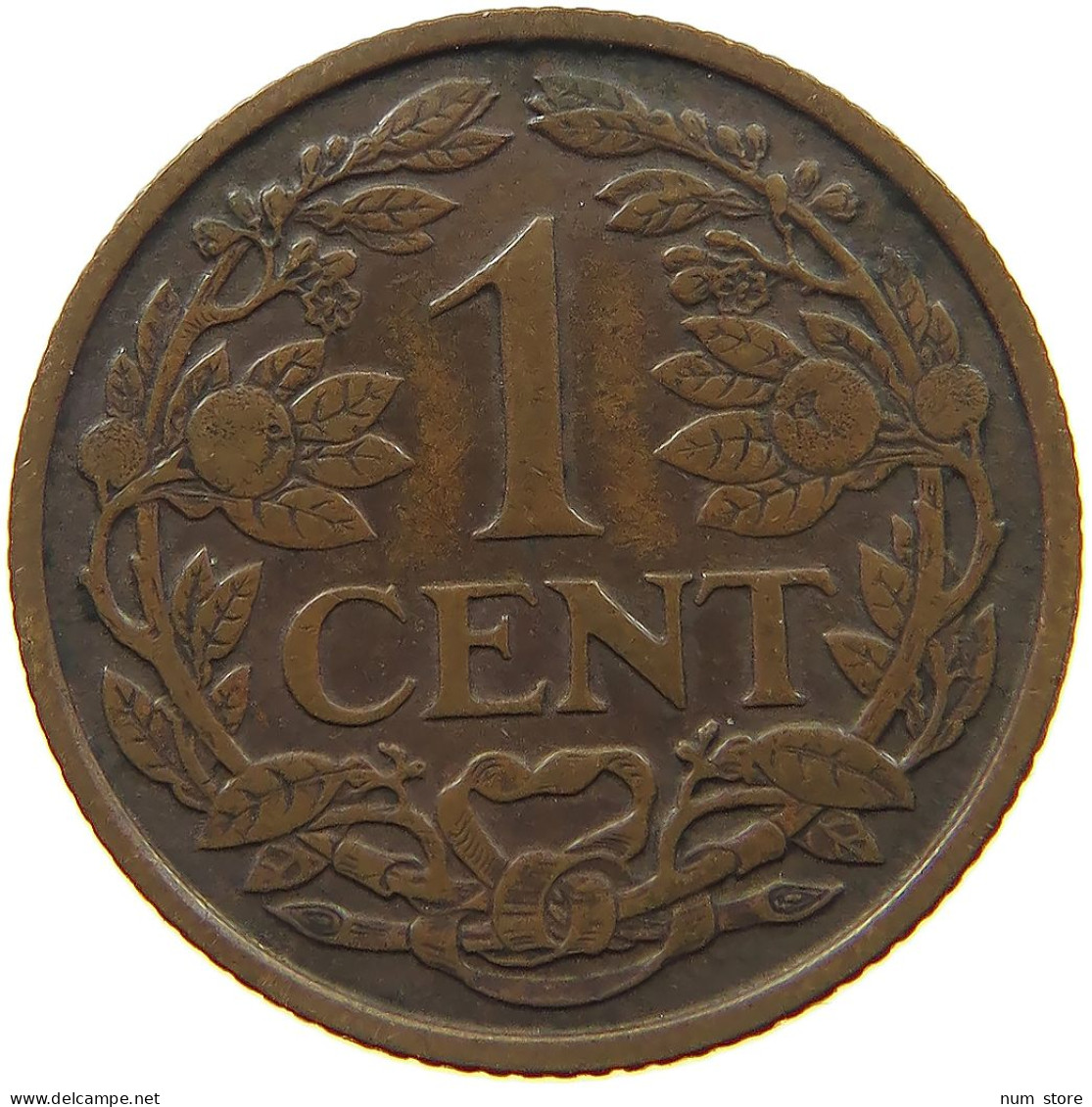 NETHERLANDS CENT 1922 #s078 0941 - 1 Cent