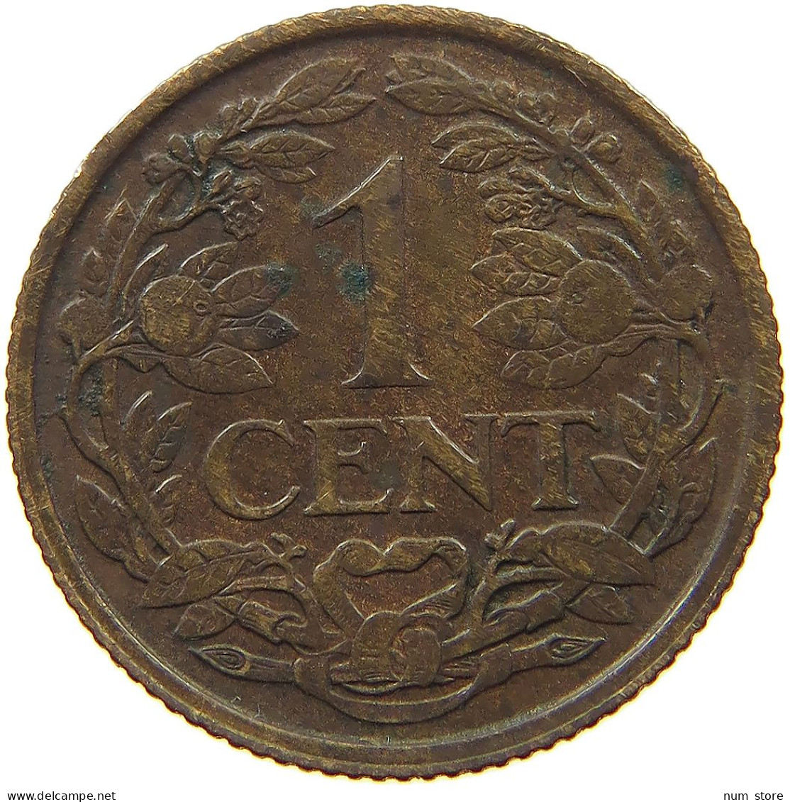 NETHERLANDS CENT 1922 #s078 0947 - 1 Centavos