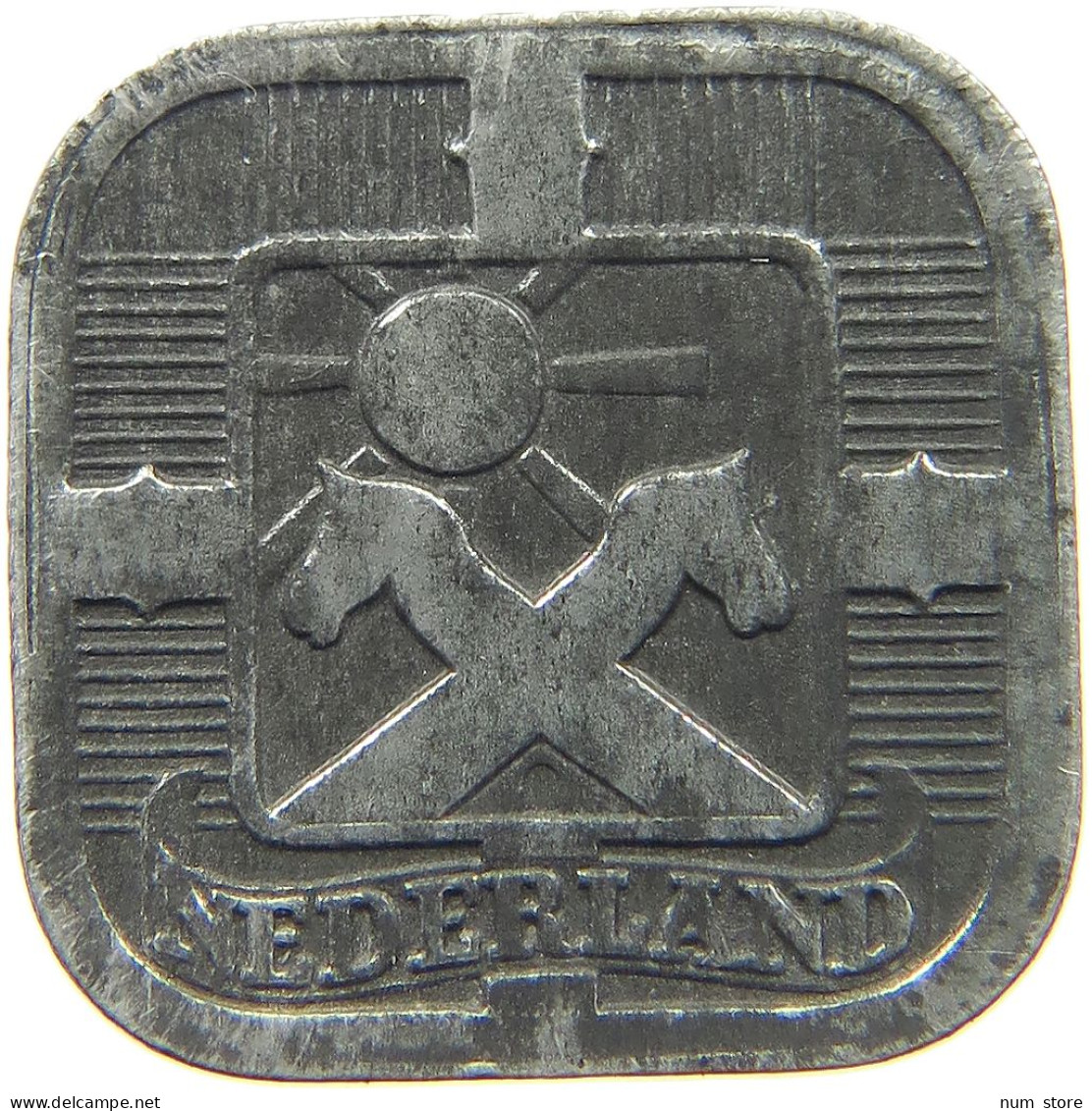 NETHERLANDS 5 CENTS 1942 #c020 0427 - 5 Cent