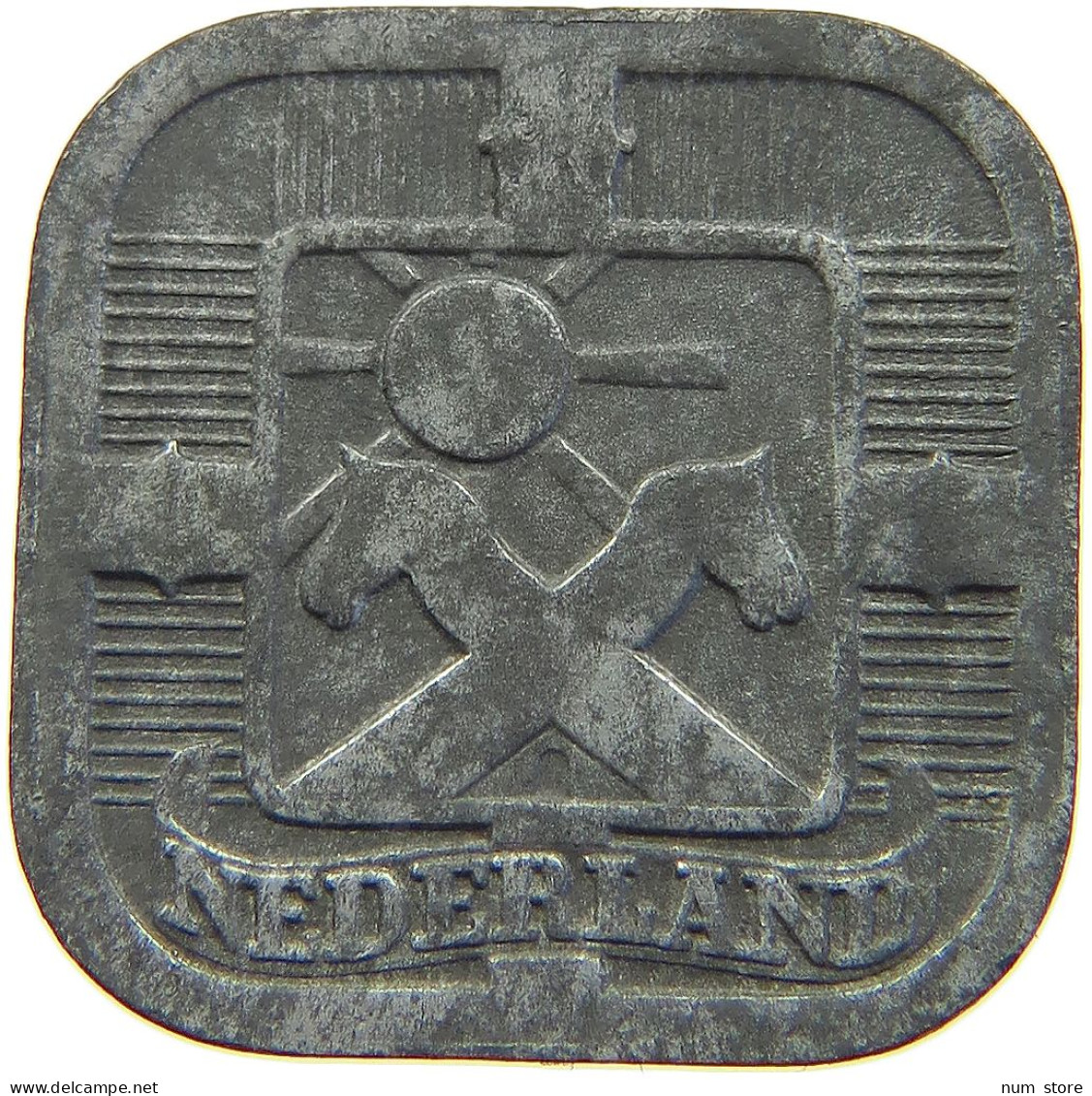 NETHERLANDS 5 CENTS 1941 #a006 0689 - 5 Cent