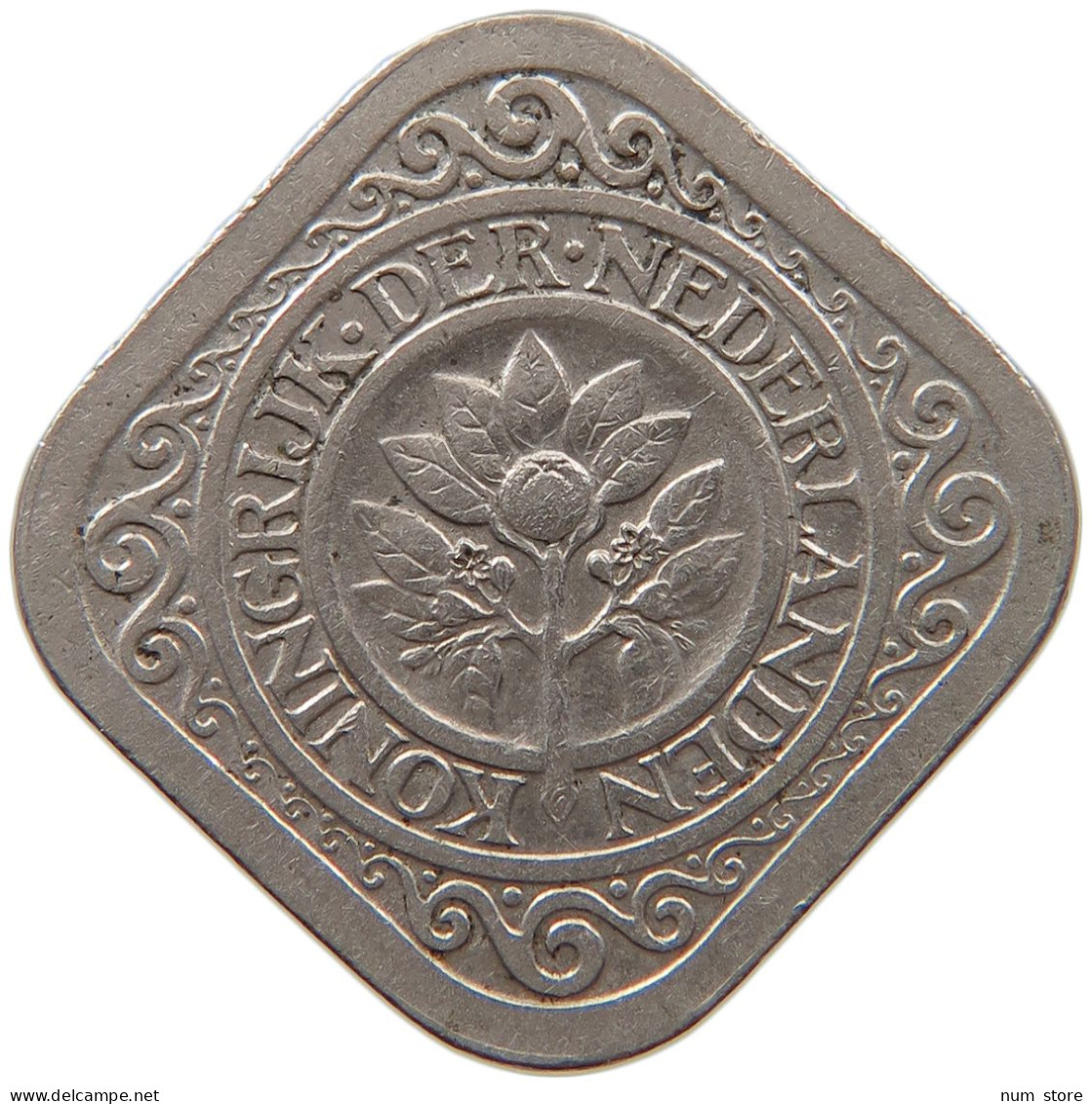 NETHERLANDS 5 CENTS 1939 #s022 0101 - 5 Centavos