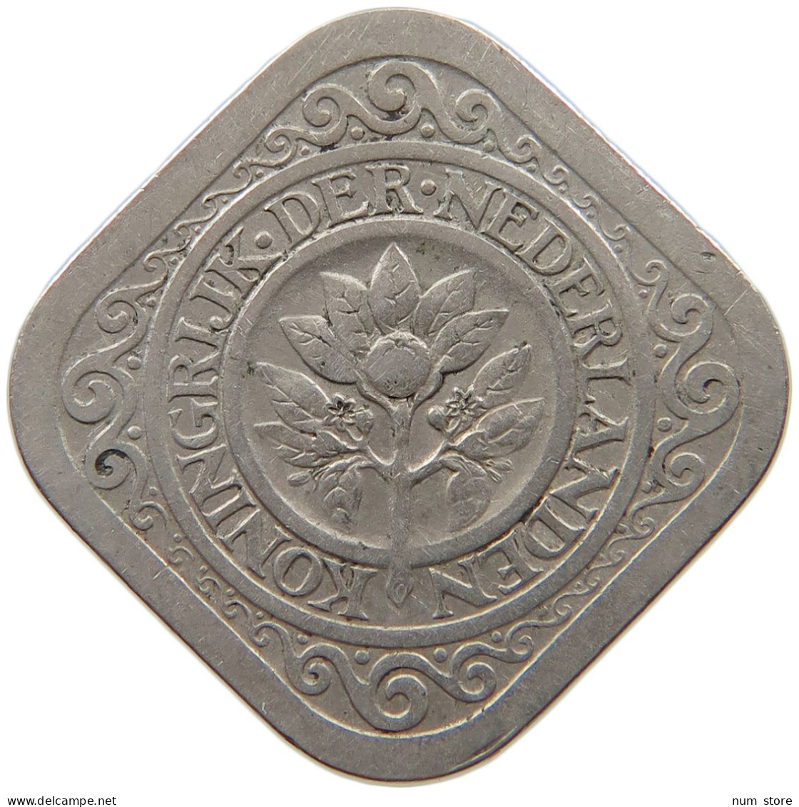 NETHERLANDS 5 CENTS 1938 #a034 0831 - 5 Cent