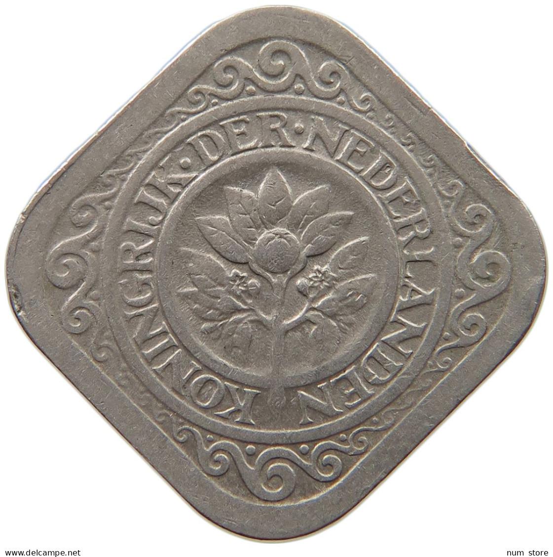 NETHERLANDS 5 CENTS 1938 #c006 0369 - 5 Centavos