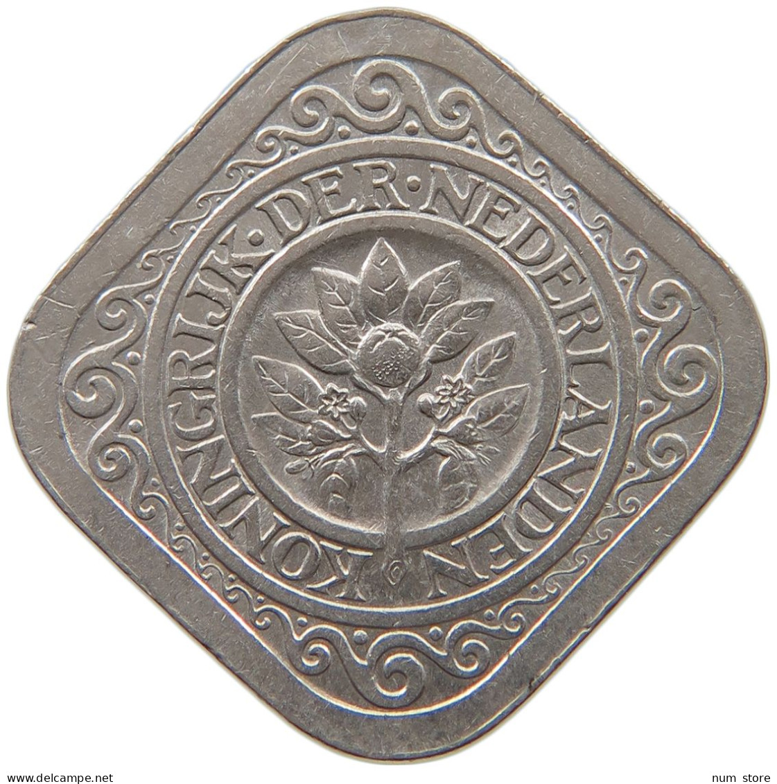 NETHERLANDS 5 CENTS 1938 #a034 0833 - 5 Cent