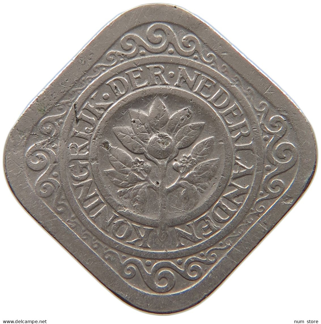 NETHERLANDS 5 CENTS 1938 #a047 0649 - 5 Cent