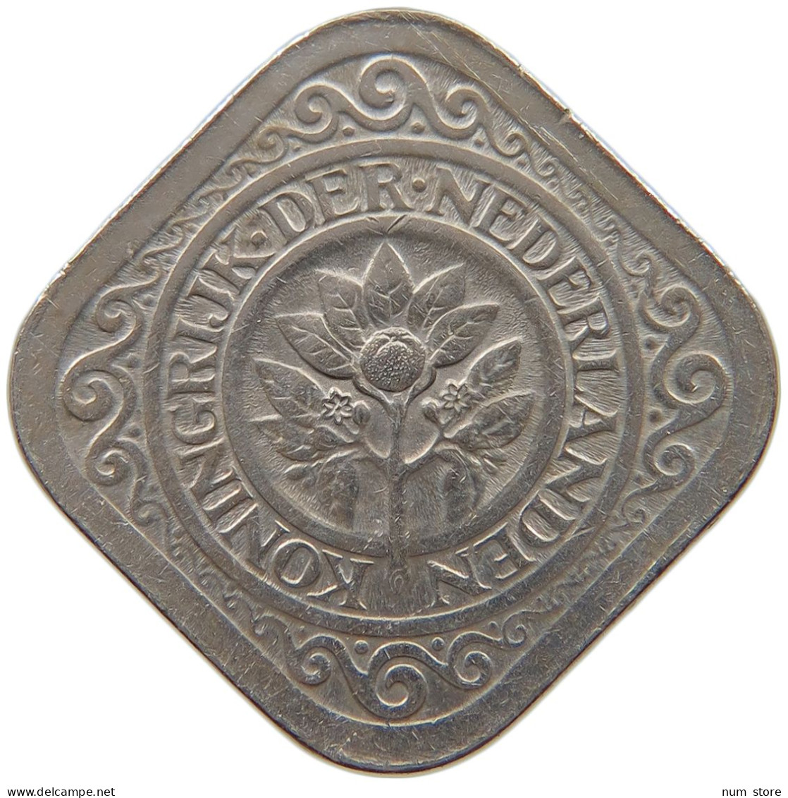 NETHERLANDS 5 CENTS 1929 #c023 0427 - 5 Cent