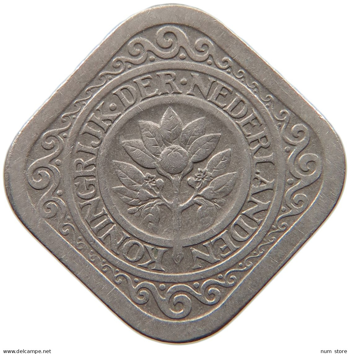 NETHERLANDS 5 CENTS 1923 #c045 0381 - 5 Centavos