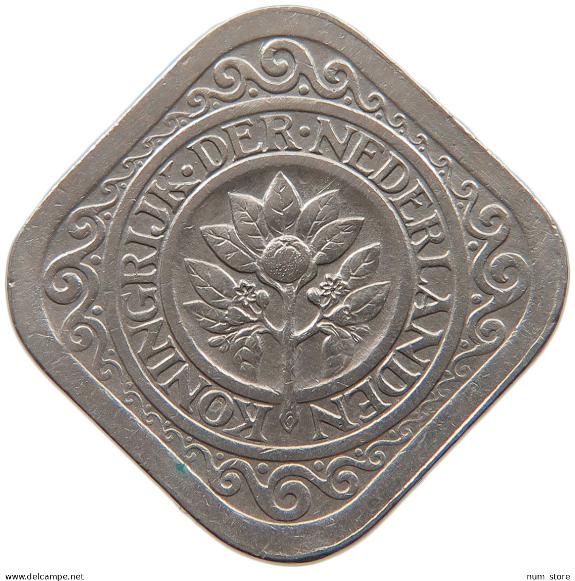 NETHERLANDS 5 CENTS 1929 #a080 0571 - 5 Cent