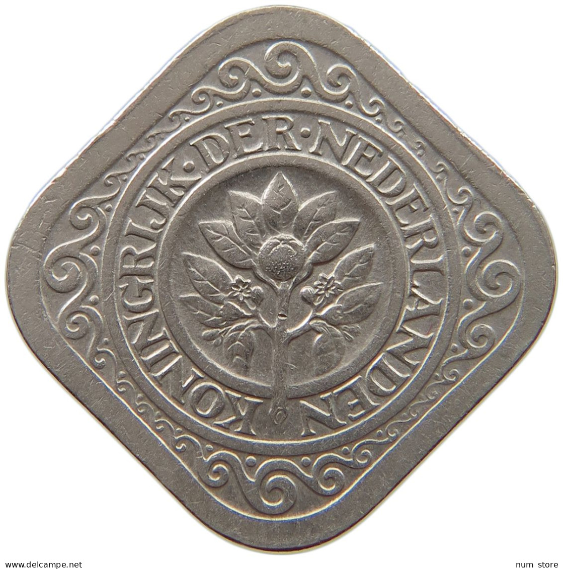 NETHERLANDS 5 CENTS 1923 #a017 0525 - 5 Centavos