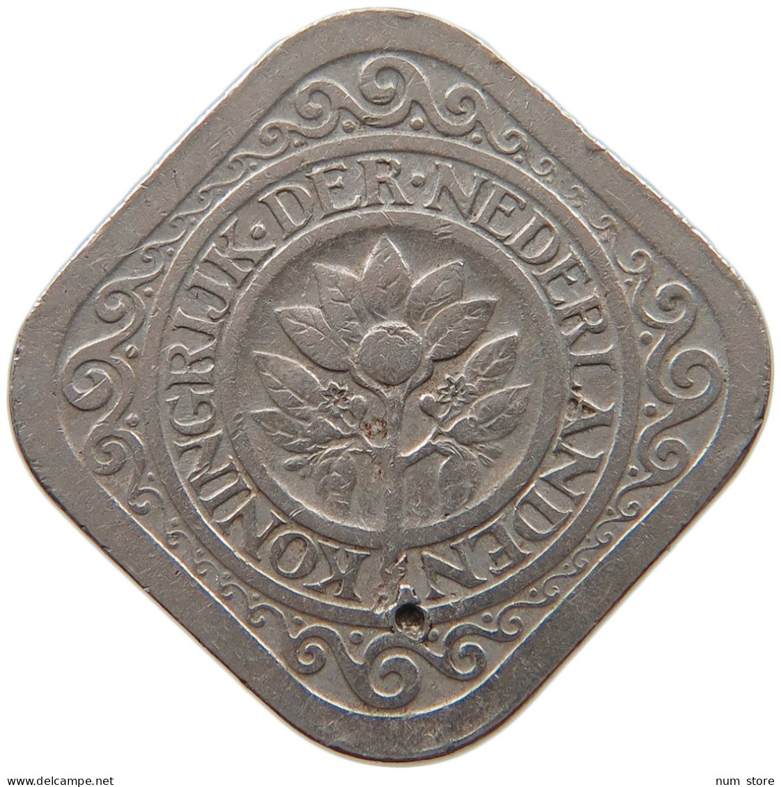 NETHERLANDS 5 CENTS 1914 #a047 0669 - 5 Centavos