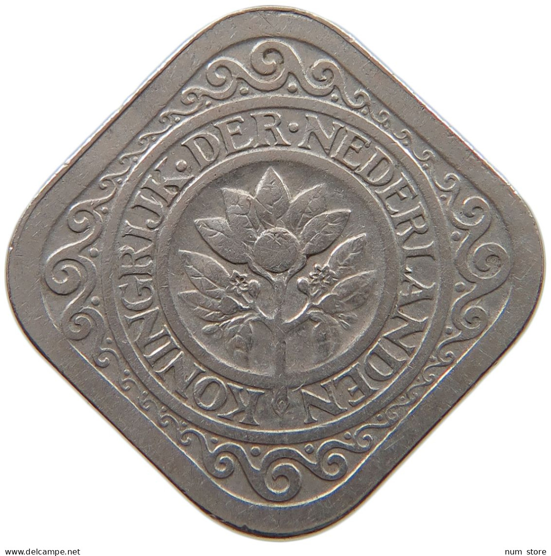 NETHERLANDS 5 CENTS 1914 #a050 0173 - 5 Cent