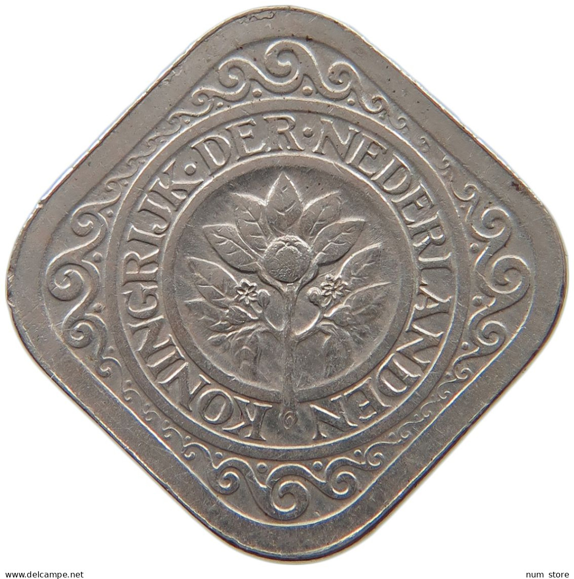 NETHERLANDS 5 CENTS 1914 #a047 0659 - 5 Centavos