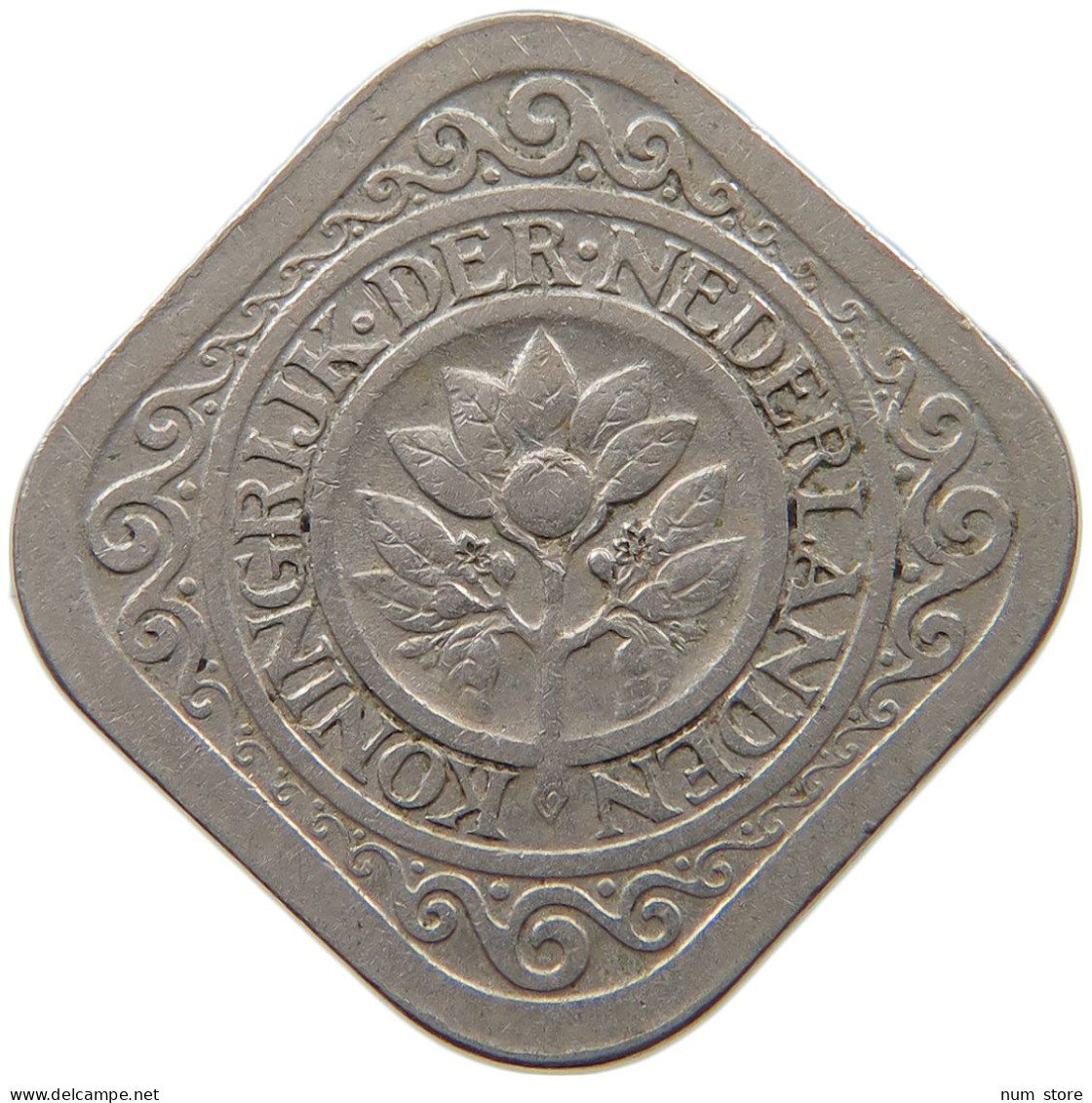 NETHERLANDS 5 CENTS 1914 #a034 0835 - 5 Cent