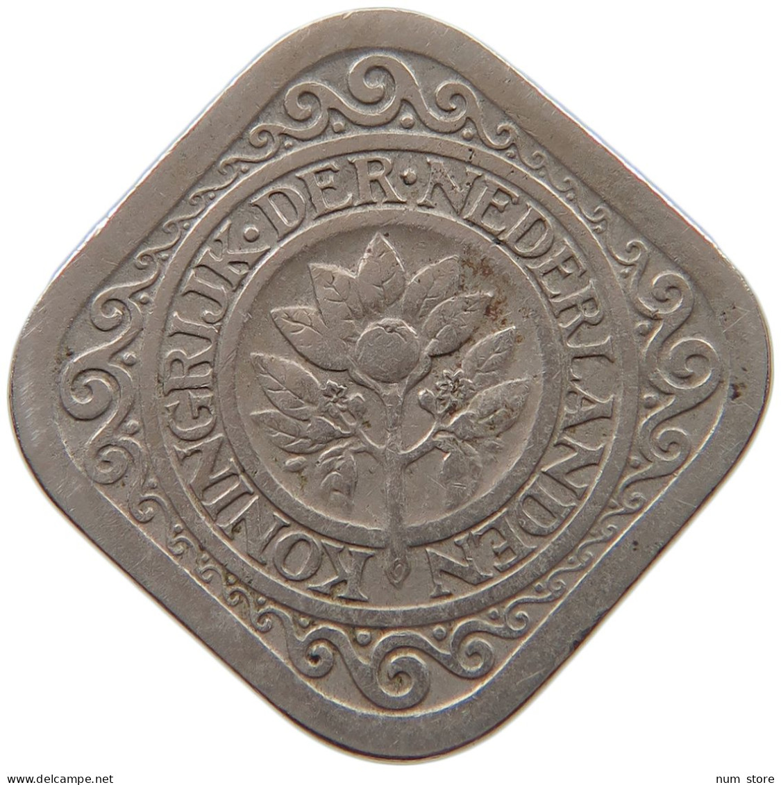 NETHERLANDS 5 CENTS 1913 #a047 0663 - 5 Cent