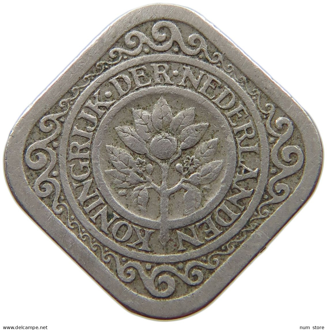 NETHERLANDS 5 CENTS 1913 #s067 1091 - 5 Centavos