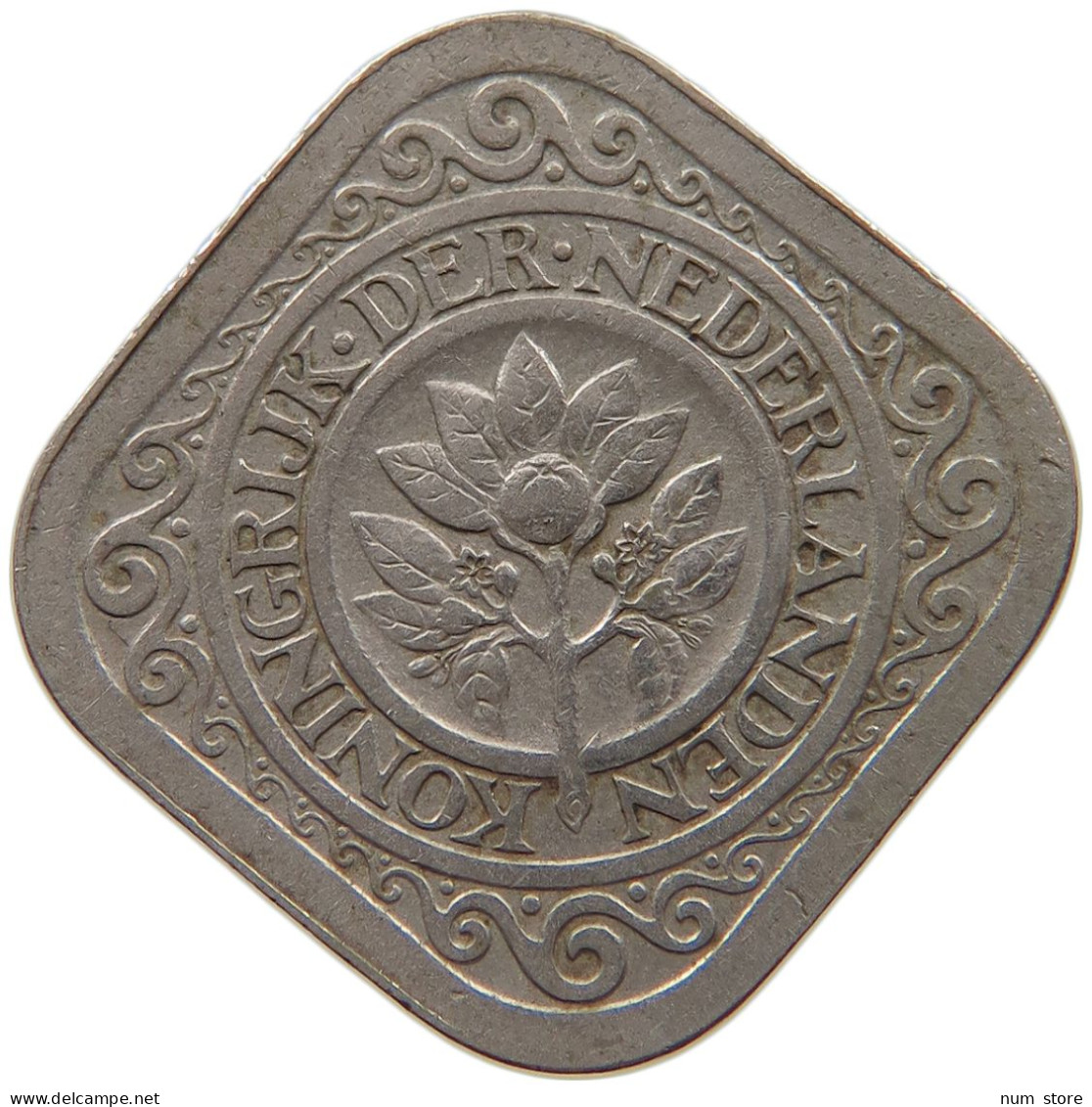 NETHERLANDS 5 CENTS 1913 #c021 0229 - 5 Cent