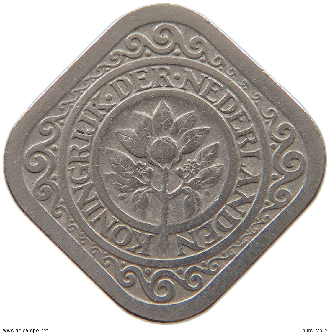 NETHERLANDS 5 CENTS 1913 #a062 0177 - 5 Centavos