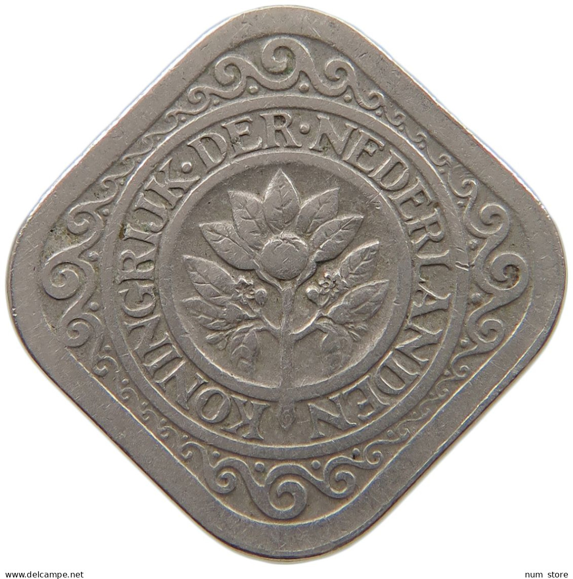 NETHERLANDS 5 CENTS 1913 #a050 0171 - 5 Centavos