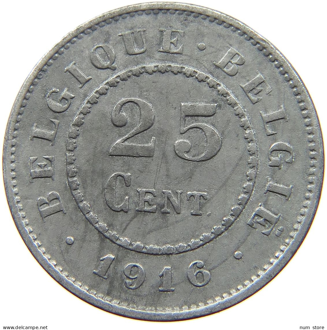 NETHERLANDS 25 CENTS 1943 #a092 0033 - 25 Cent